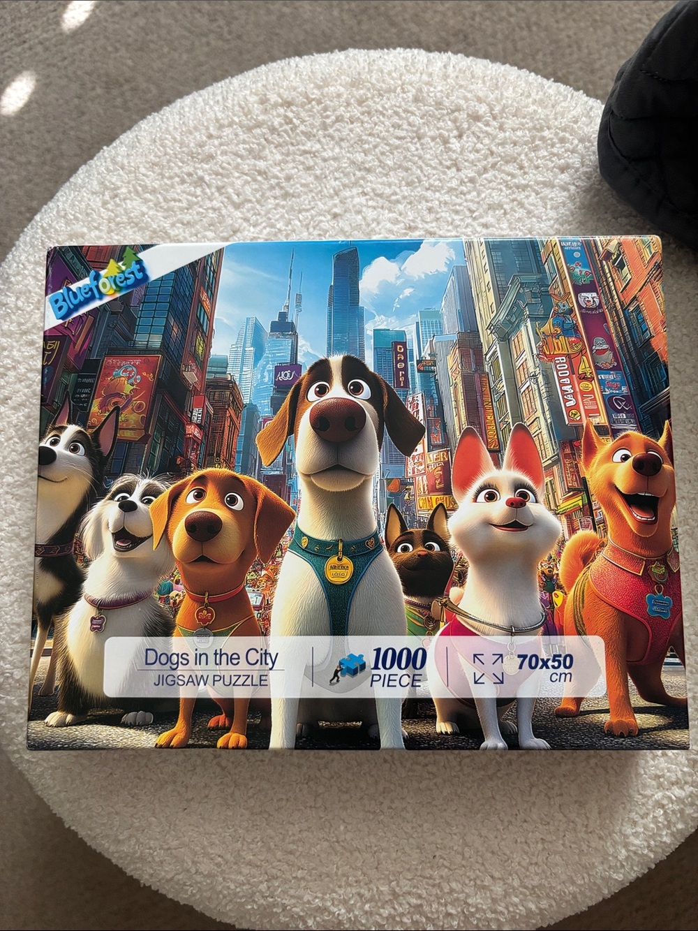 Dogs in the City 1000 piece jigsaw puzzle